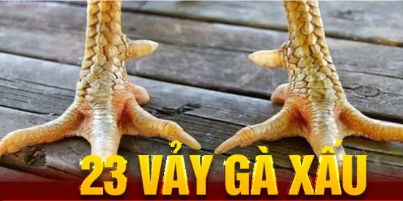 Một trong những loại vảy gà xấu